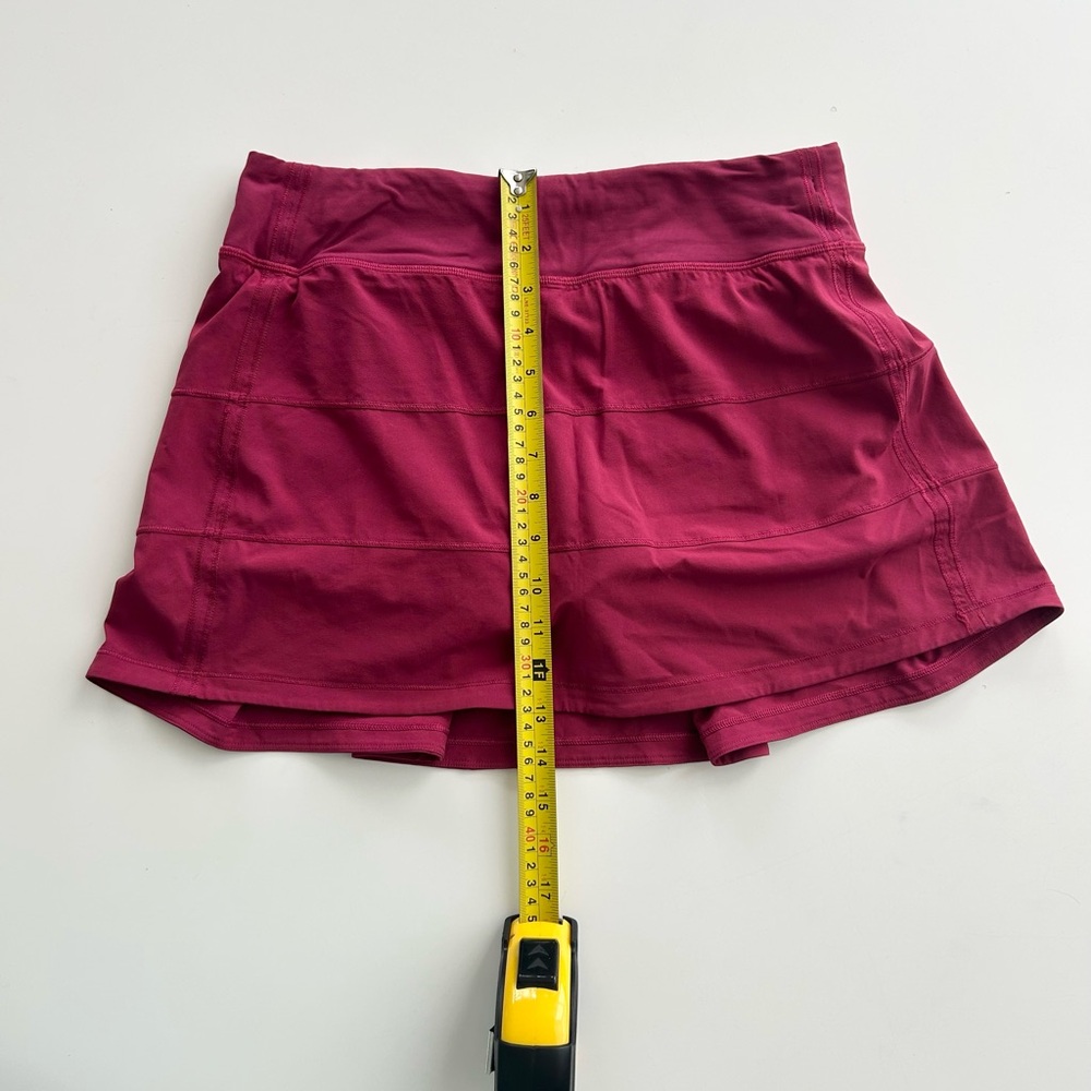 Lululemon Pace rival tennis skirt size 6 tall - Picture 2 of 5